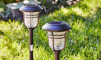 أرخص إضاءة حدائق بالطاقة الشمسية