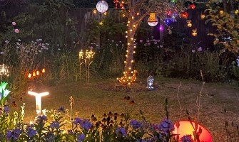 اقوى اضاءه حديقه بالطاقة الشمسية