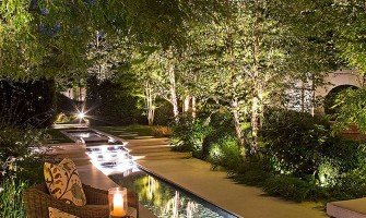 لمبة مدخل قطعتين بالطاقة الشمسية